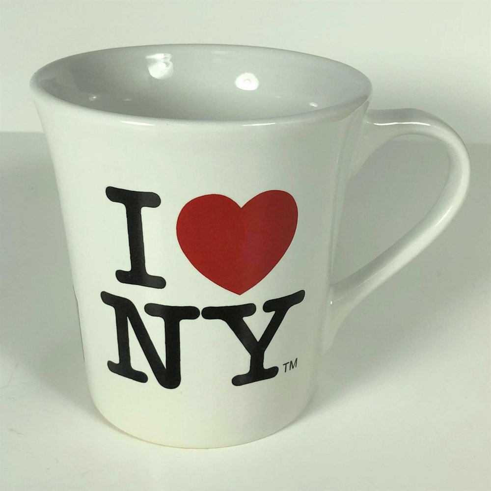 I love heart NY New York white classic mug NWT